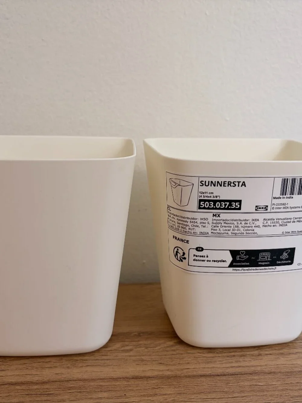 Brand New Set of 2 Sunnersta Containers Ikea